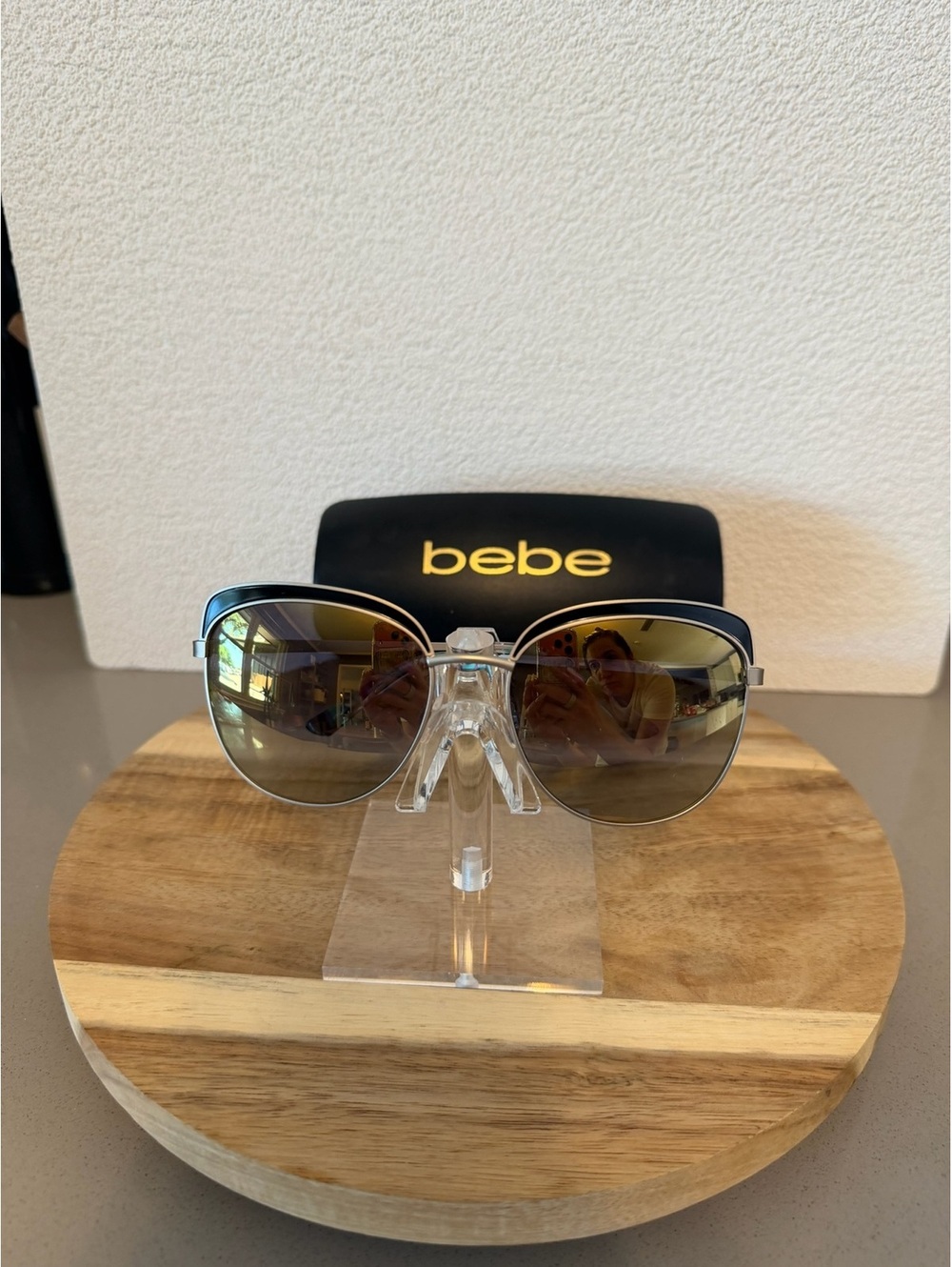 Bebe Sunglasses Black Size OS